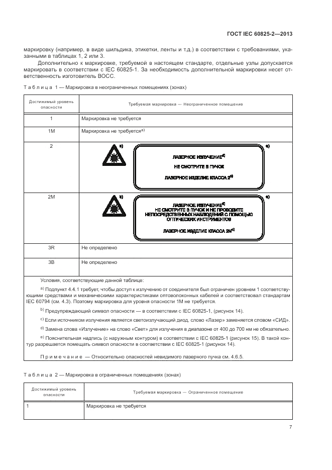 ГОСТ IEC 60825-2-2013, страница 13
