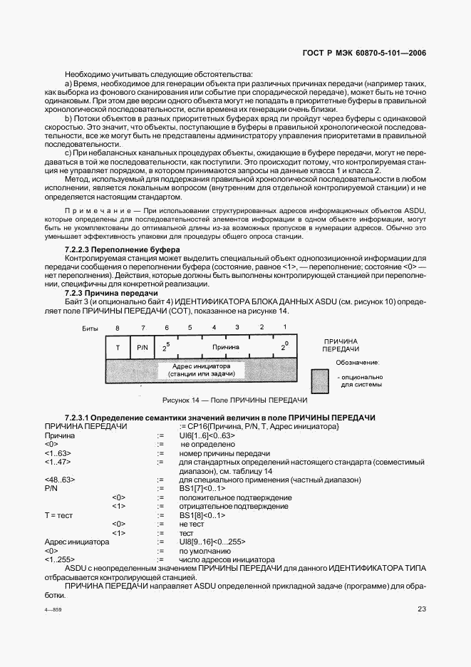 ГОСТ Р МЭК 60870-5-101-2006, страница 27