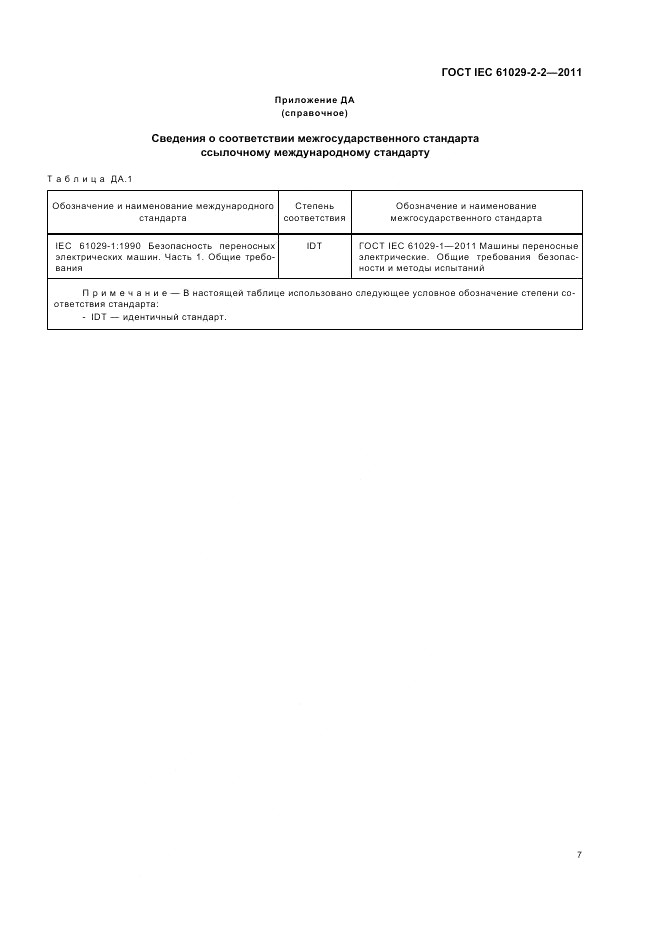 ГОСТ IEC 61029-2-2-2011, страница 11