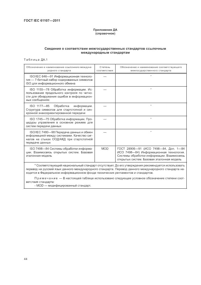 ГОСТ IEC 61107-2011, страница 48