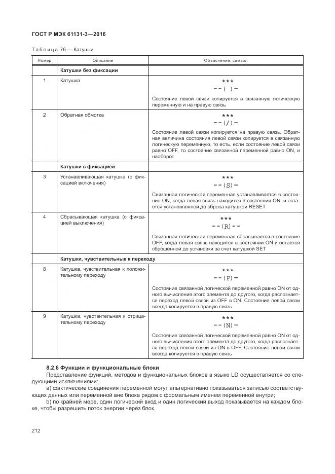 ГОСТ Р МЭК 61131-3-2016, страница 216
