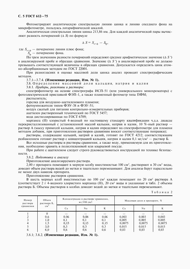 ГОСТ 612-75, страница 6