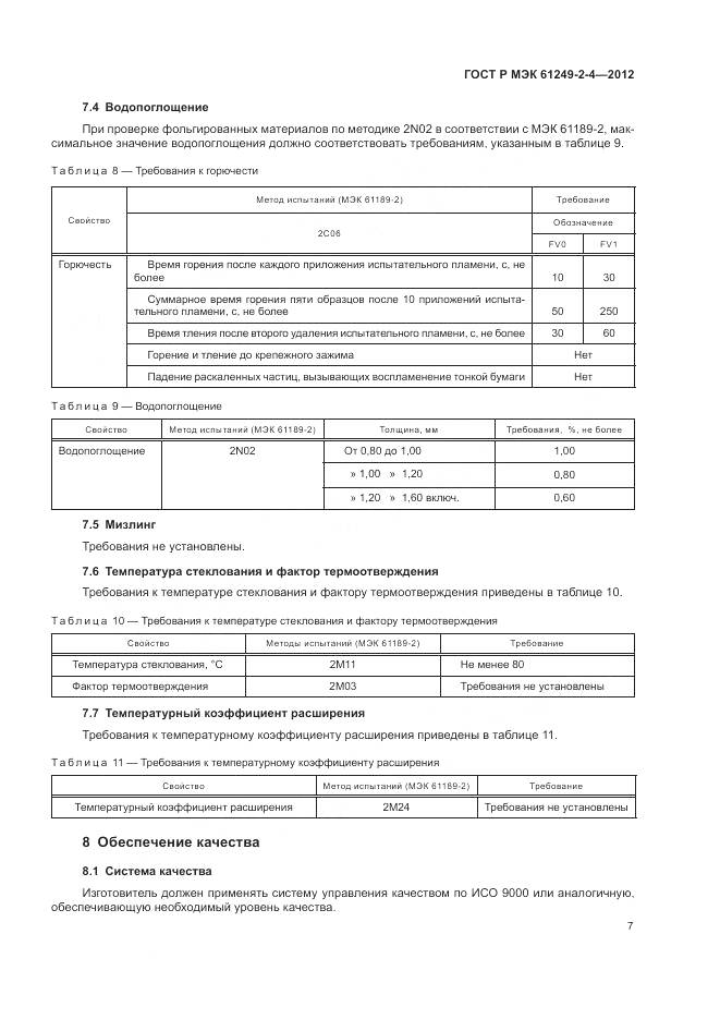 ГОСТ Р МЭК 61249-2-4-2012, страница 11