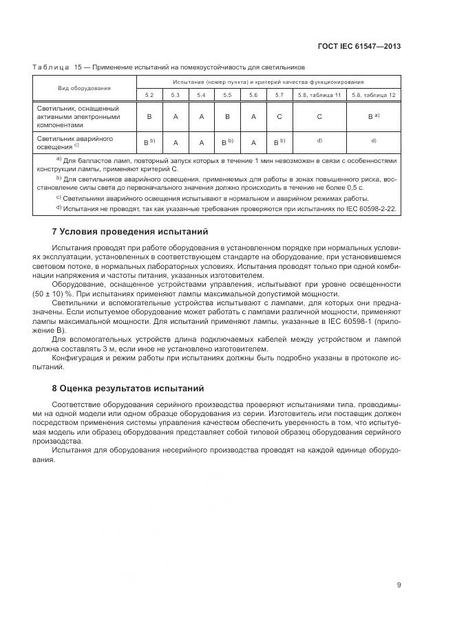 ГОСТ IEC 61547-2013, страница 13