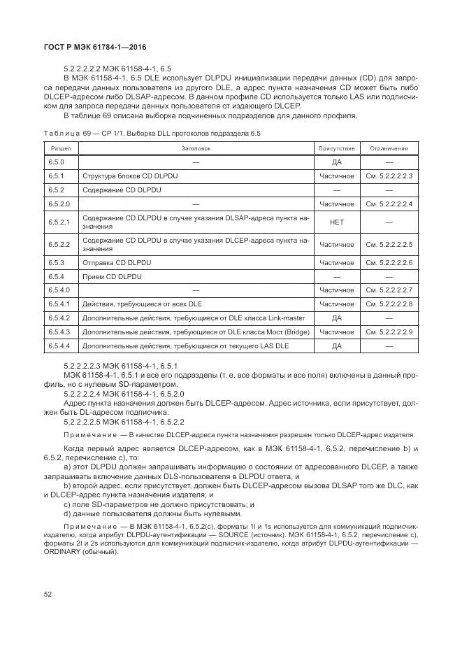 ГОСТ Р МЭК 61784-1-2016, страница 58