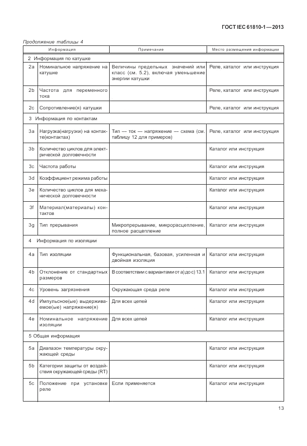 ГОСТ IEC 61810-1-2013, страница 19