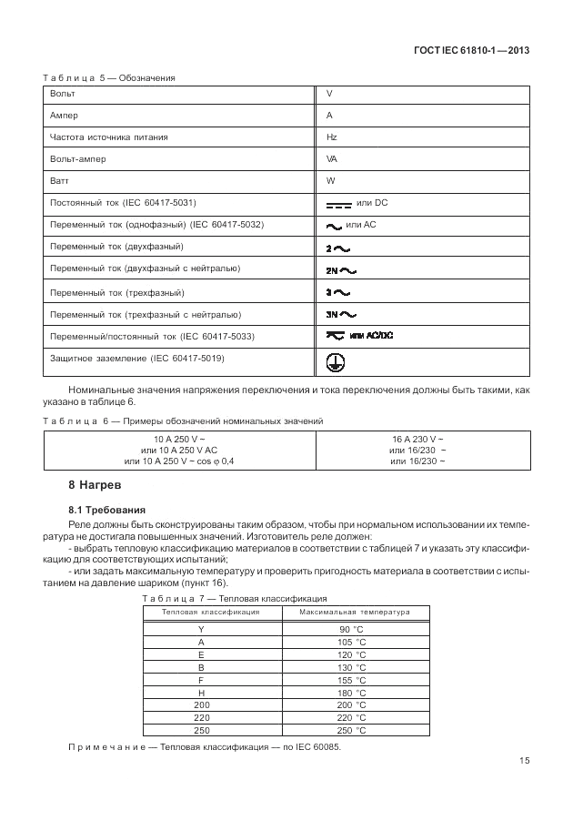 ГОСТ IEC 61810-1-2013, страница 21
