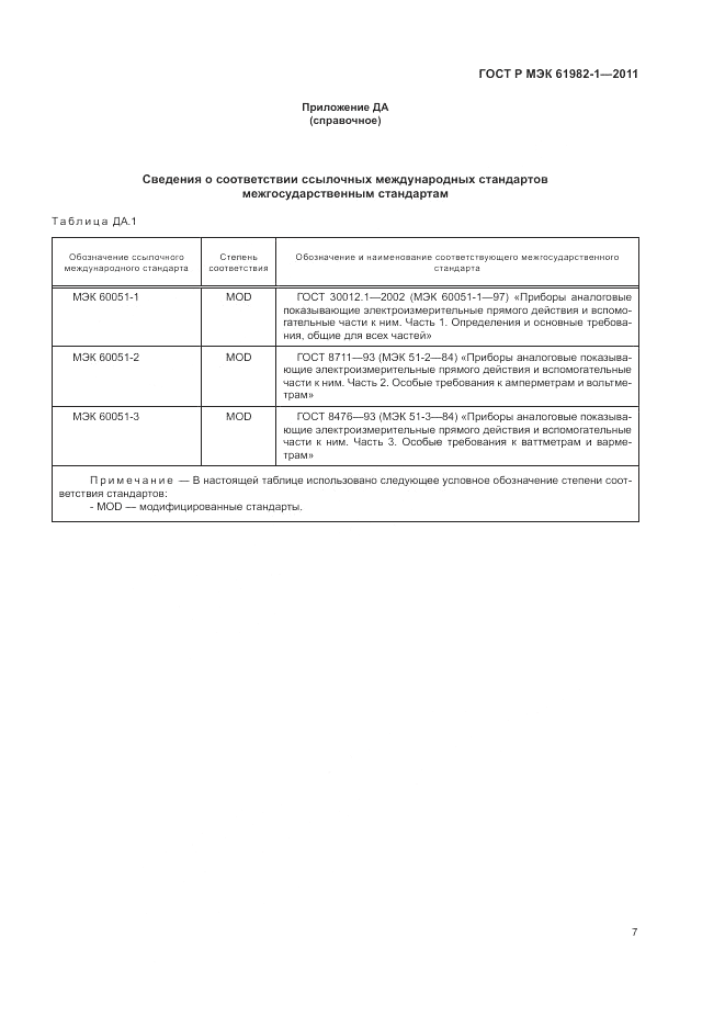 ГОСТ Р МЭК 61982-1-2011, страница 11