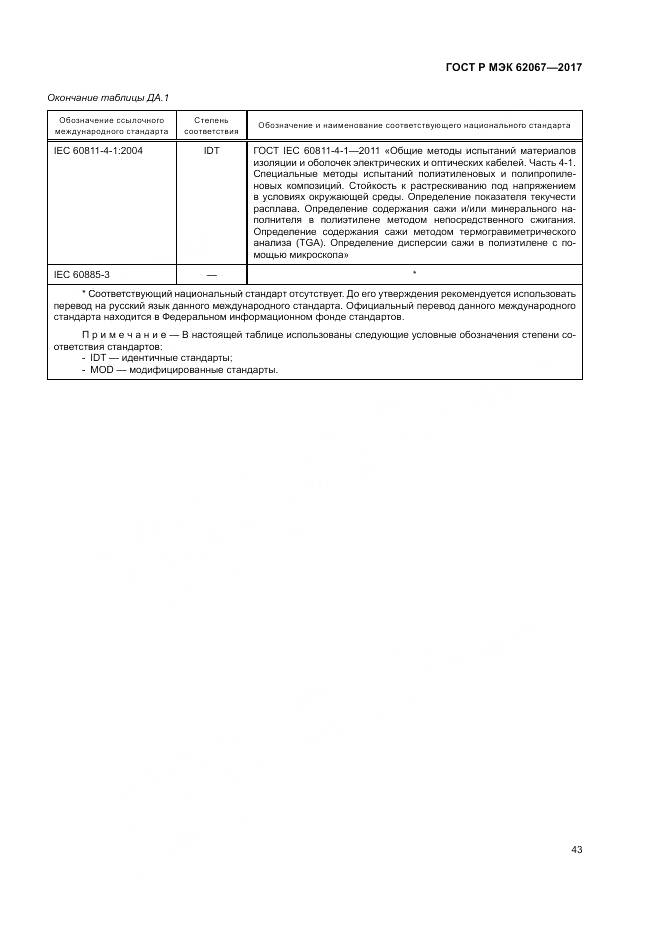 ГОСТ Р МЭК 62067-2017, страница 48