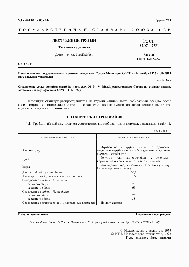 ГОСТ 6207-75, страница 2