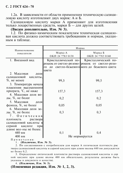 ГОСТ 624-70, страница 3