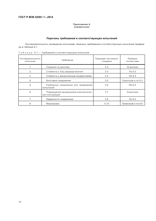 ГОСТ Р МЭК 62561.1-2014, страница 16