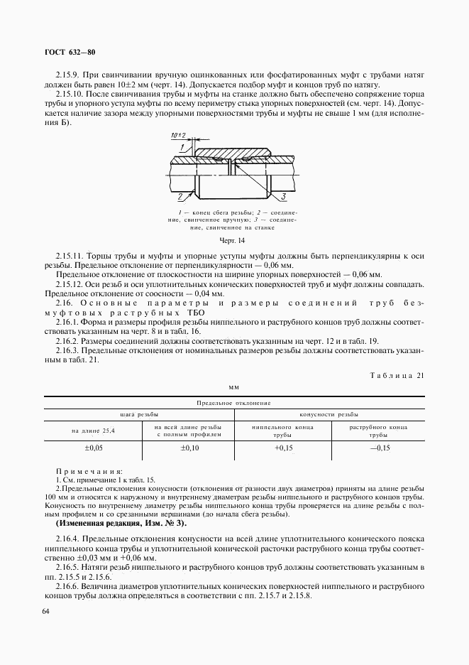 ГОСТ 632-80, страница 43