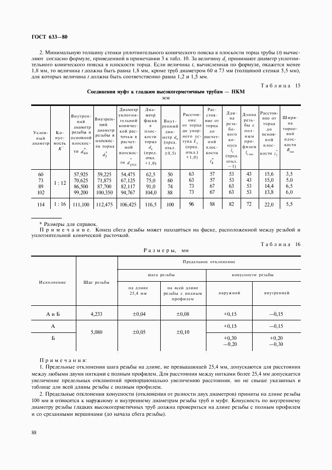 ГОСТ 633-80, страница 17