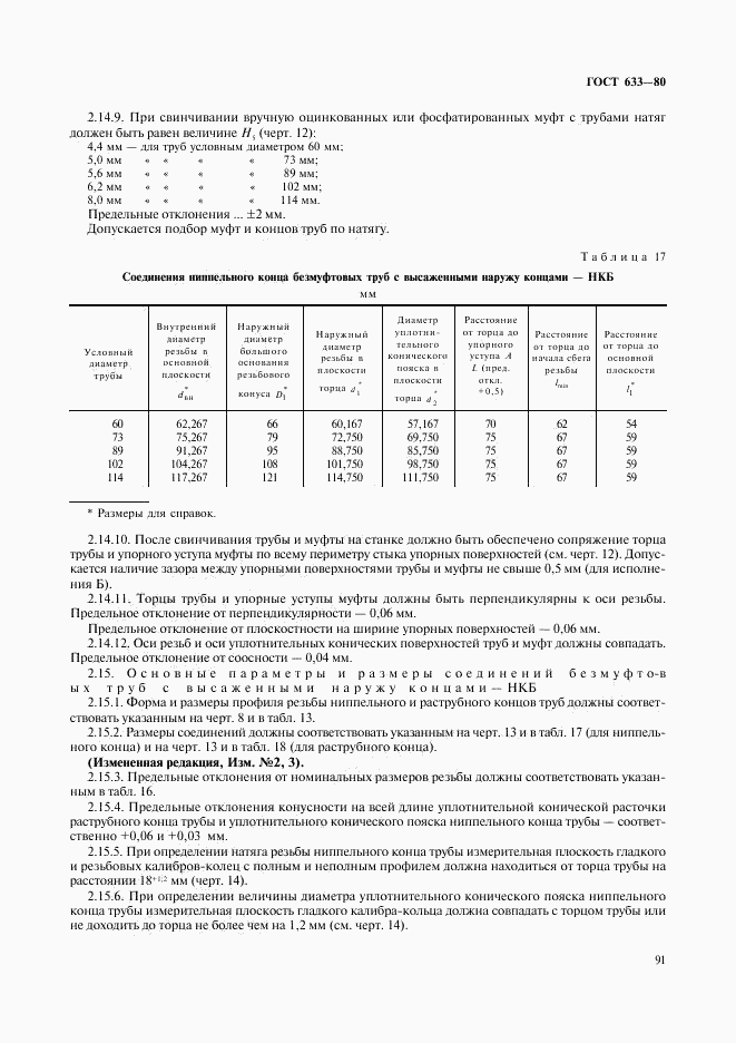 ГОСТ 633-80, страница 20