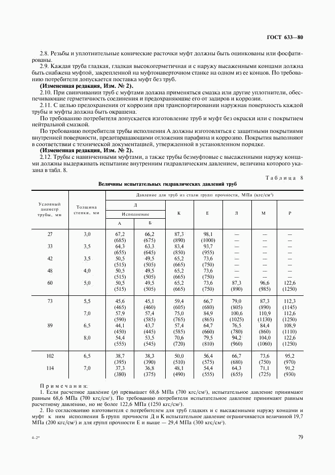 ГОСТ 633-80, страница 8