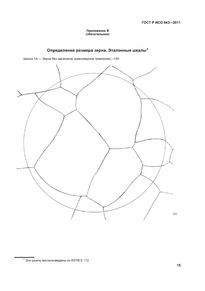 ГОСТ Р ИСО 643-2011, страница 19