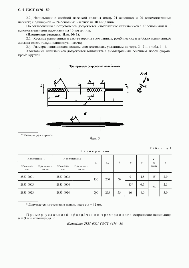 ГОСТ 6476-80, страница 3