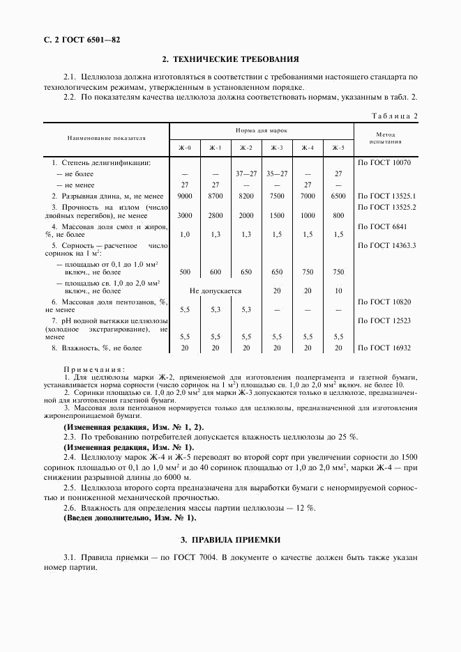 ГОСТ 6501-82, страница 3