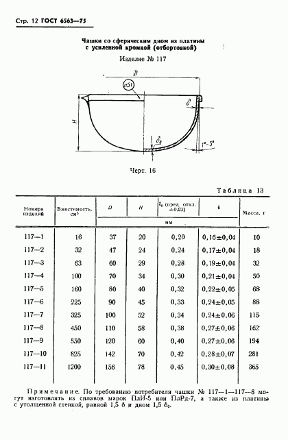 ГОСТ 6563-75, страница 13