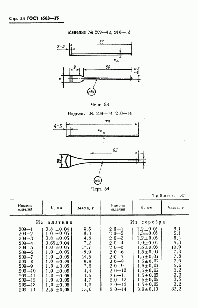 ГОСТ 6563-75, страница 35