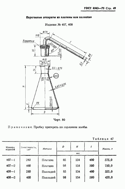 ГОСТ 6563-75, страница 50