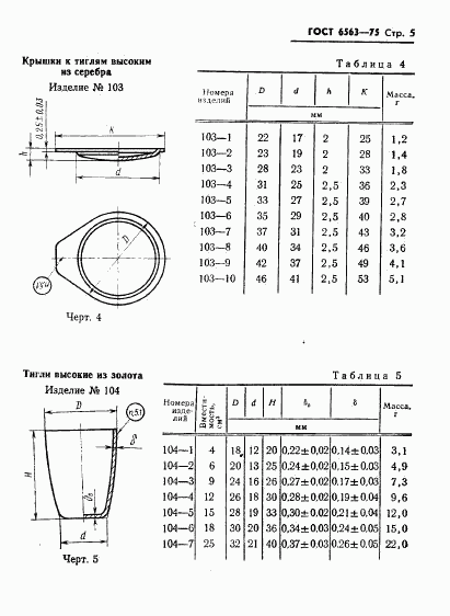 ГОСТ 6563-75, страница 6