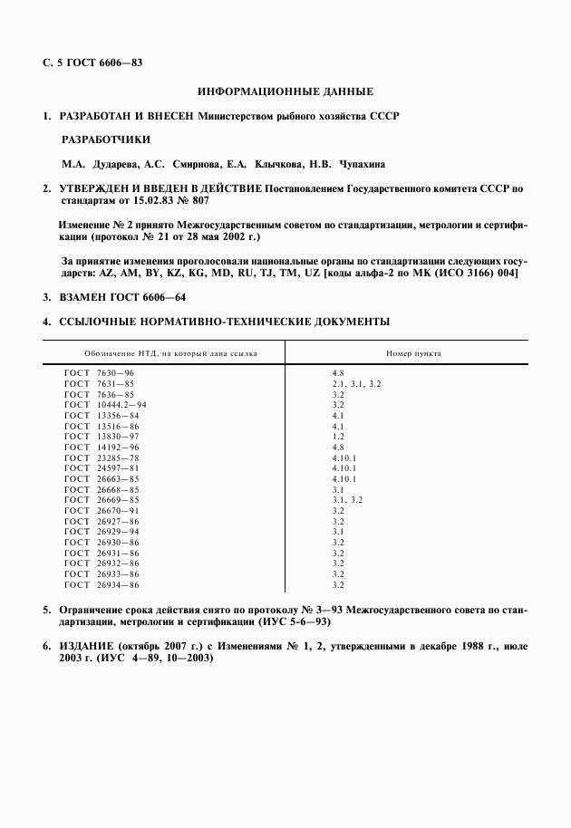 ГОСТ 6606-83, страница 6