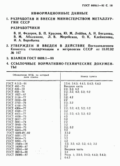 ГОСТ 6689.1-92, страница 19