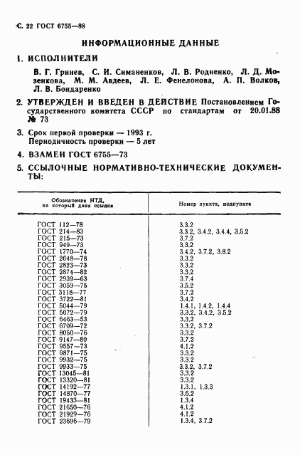 ГОСТ 6755-88, страница 23