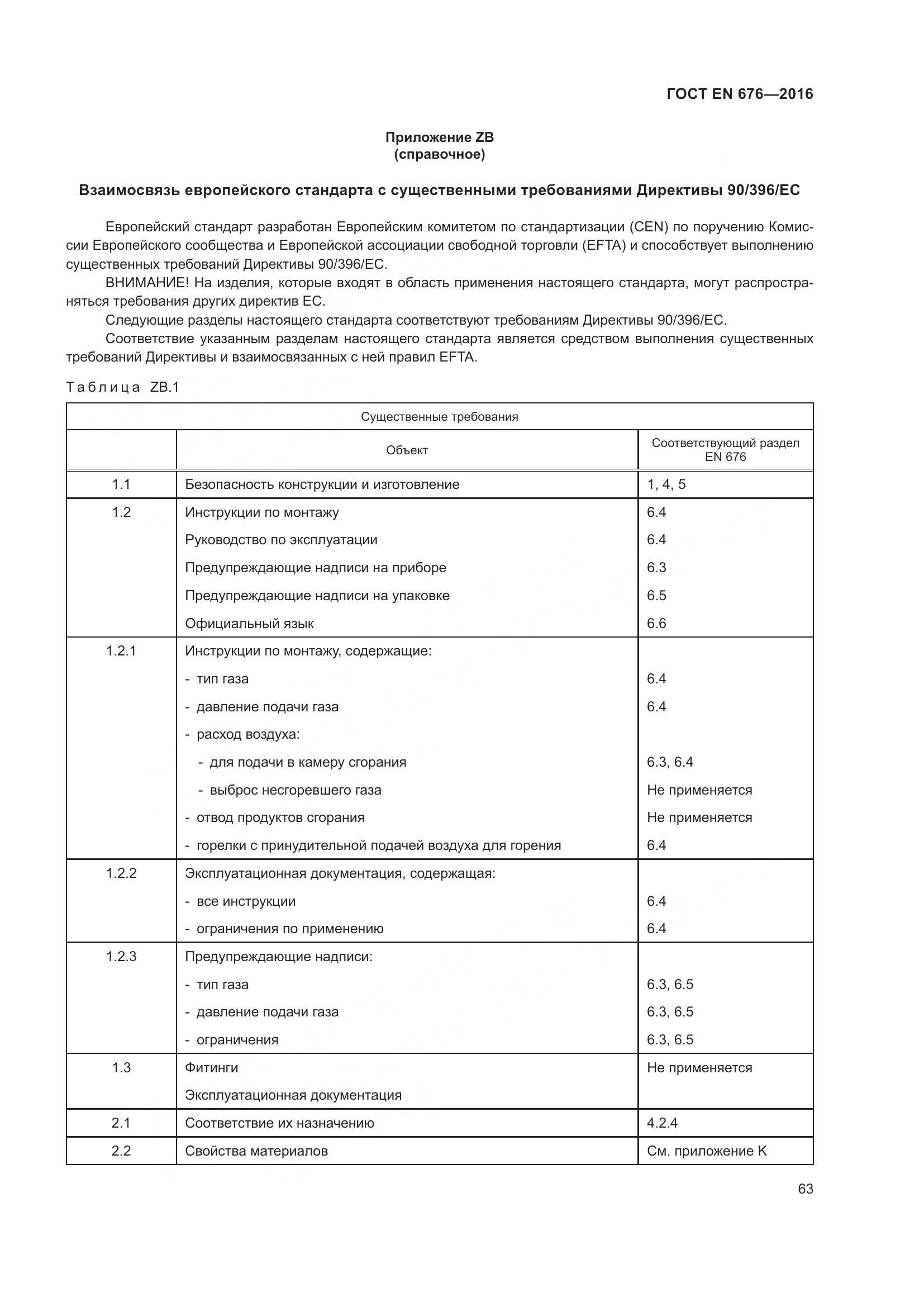 ГОСТ EN 676-2016, страница 69