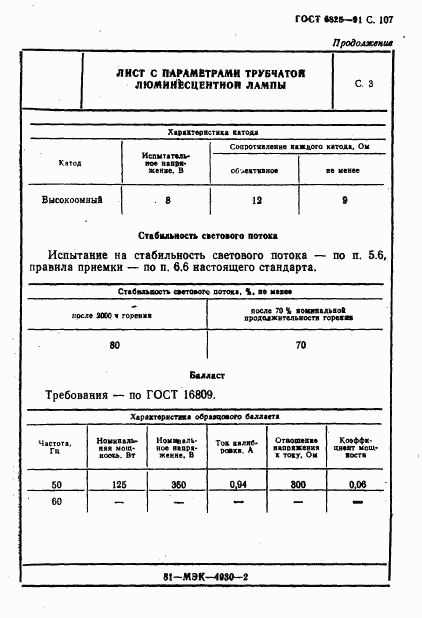 ГОСТ 6825-91, страница 109