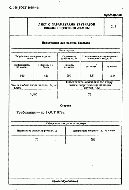 ГОСТ 6825-91, страница 168