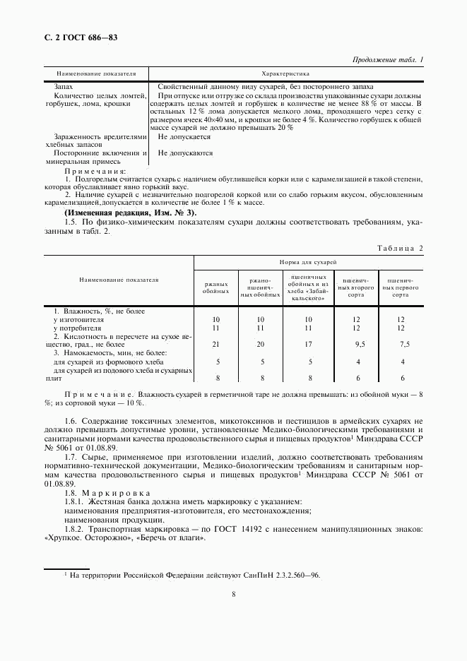 ГОСТ 686-83, страница 4