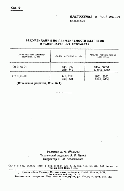 ГОСТ 6951-71, страница 11