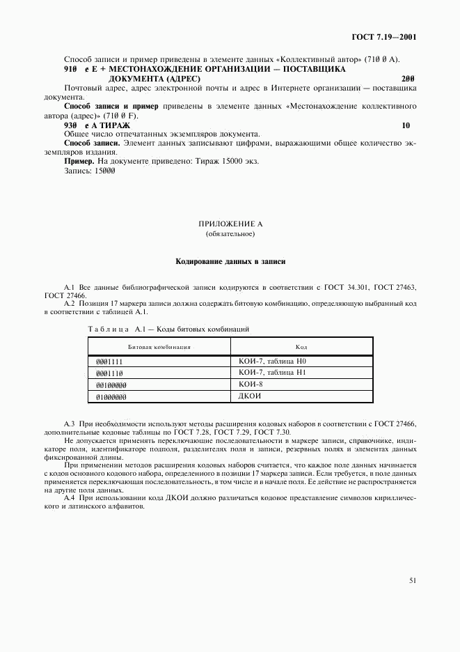 ГОСТ 7.19-2001, страница 53