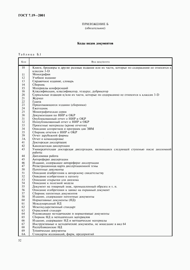 ГОСТ 7.19-2001, страница 54