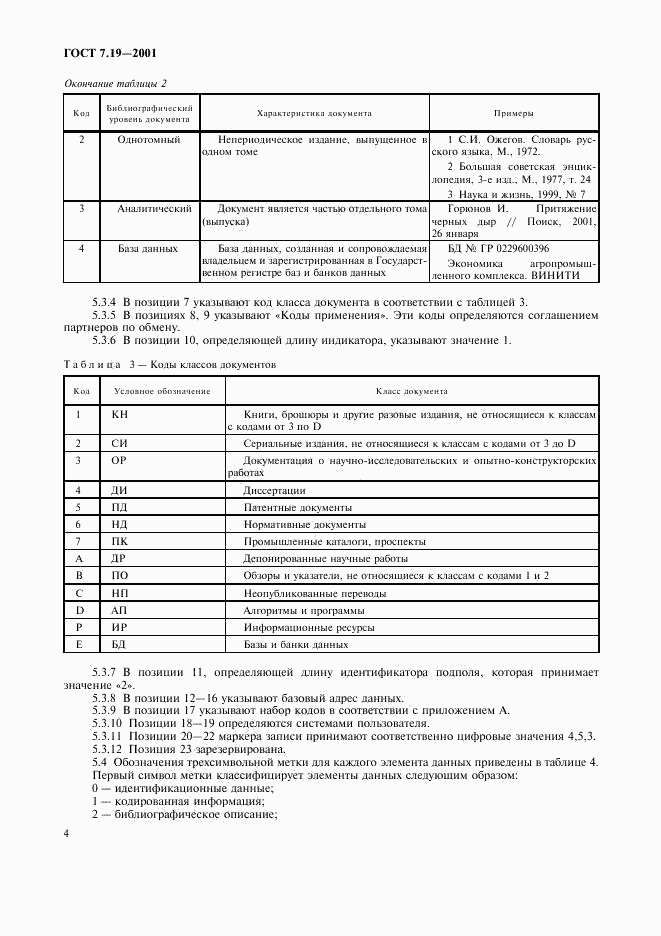 ГОСТ 7.19-2001, страница 6