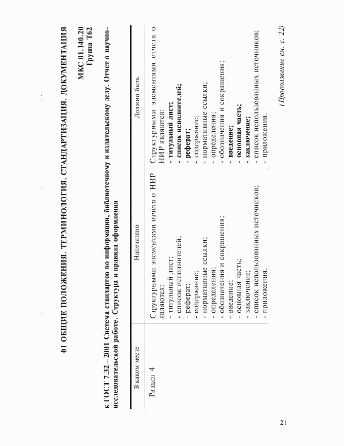 ГОСТ 7.32-2001, страница 21