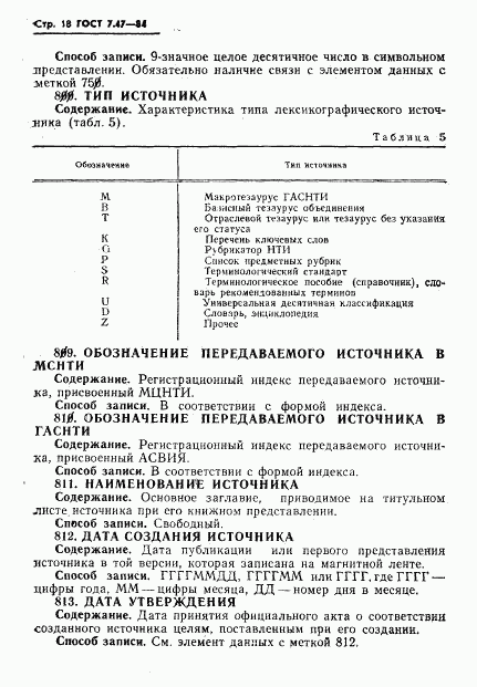ГОСТ 7.47-84, страница 21
