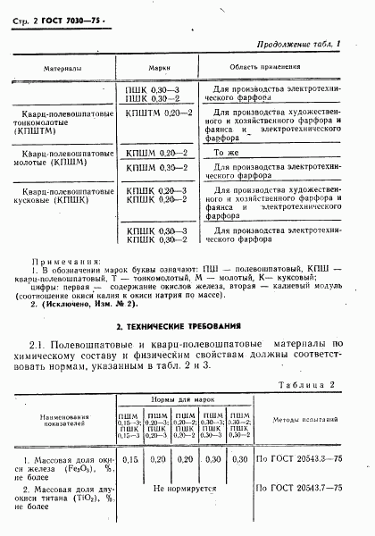 ГОСТ 7030-75, страница 3