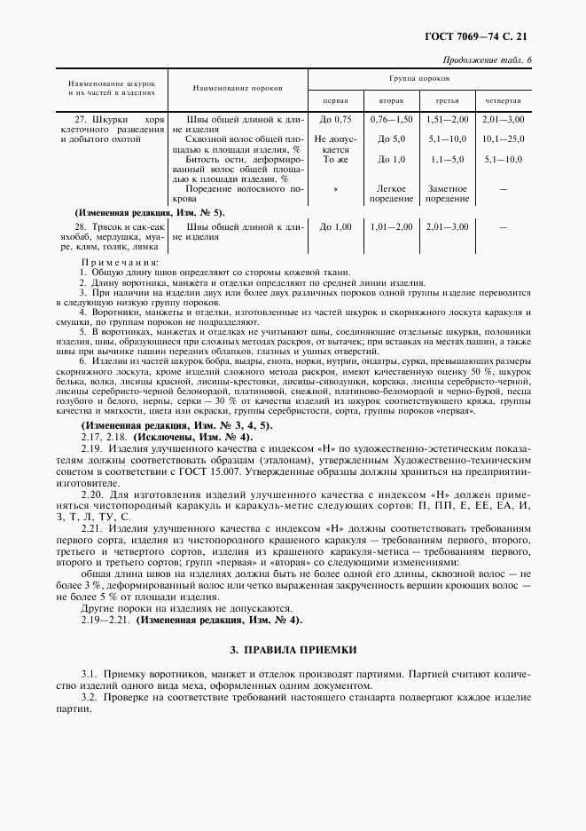 ГОСТ 7069-74, страница 23