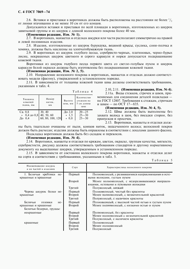 ГОСТ 7069-74, страница 6