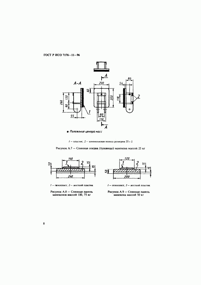 ГОСТ Р ИСО 7176-11-96, страница 10