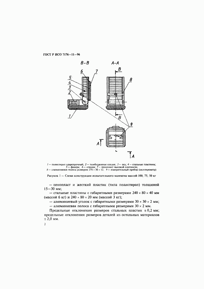 ГОСТ Р ИСО 7176-11-96, страница 4