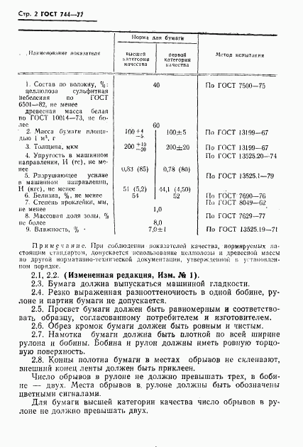 ГОСТ 744-77, страница 3