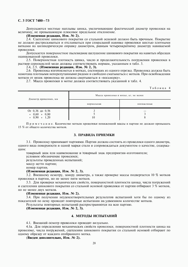 ГОСТ 7480-73, страница 3