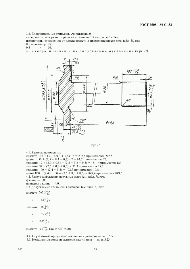 ГОСТ 7505-89, страница 33