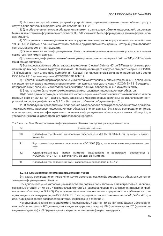 ГОСТ Р ИСО/МЭК 7816-4-2013, страница 21