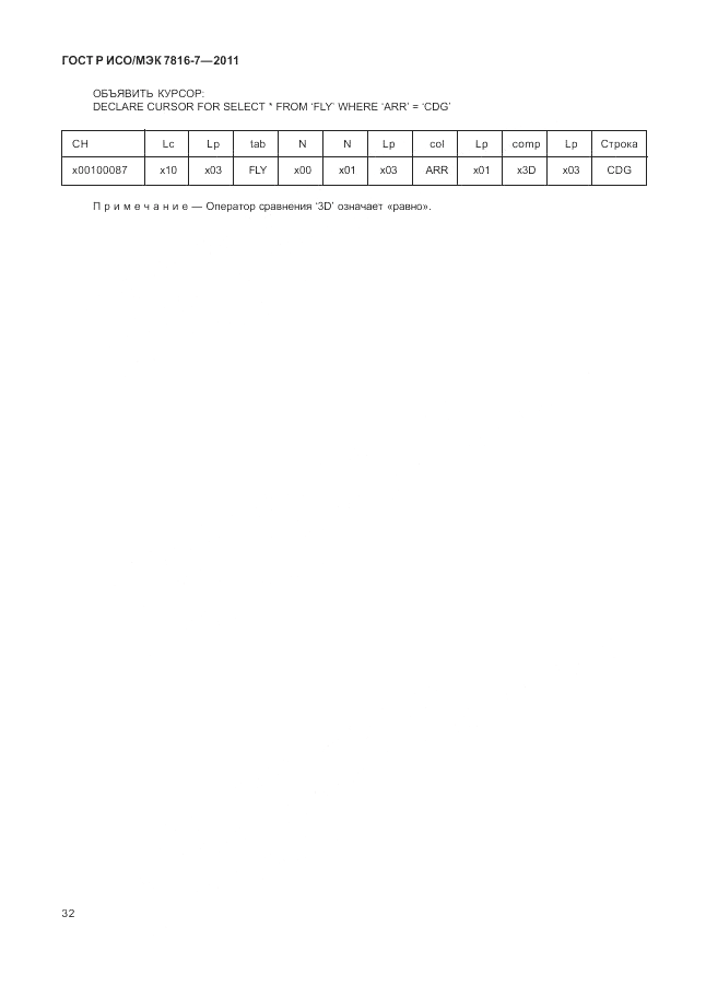 ГОСТ Р ИСО/МЭК 7816-7-2011, страница 36